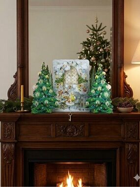 Advent Calendar German VTG  “An Angel Visit” 3D Standing Korsch Verlag